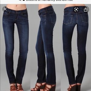 Citizens of Humanity Ava Low Rise size 27